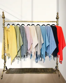 JC021031 Luxuriously Soft Herringbone Crinkled Scarf