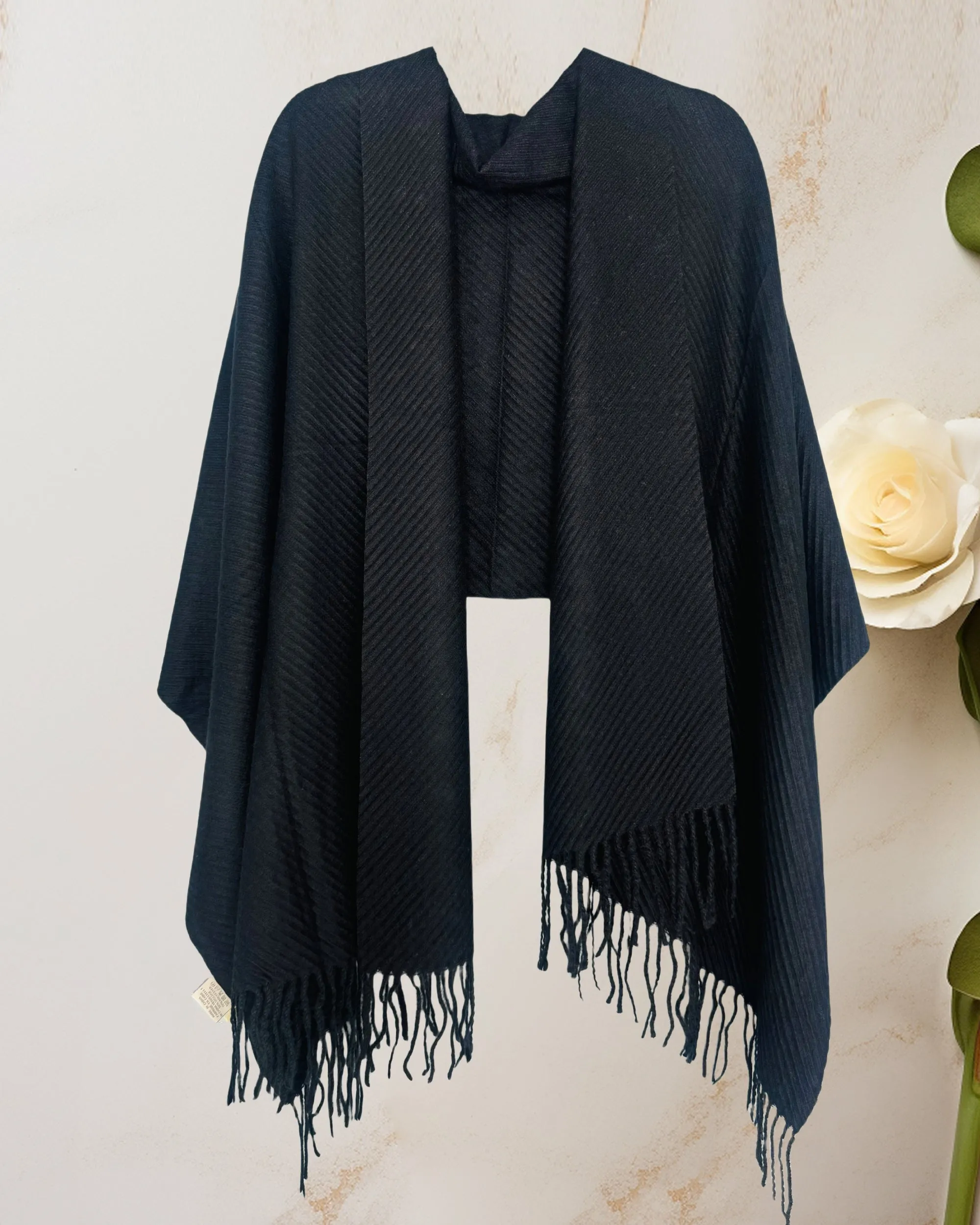 JC021031 Luxuriously Soft Herringbone Crinkled Scarf