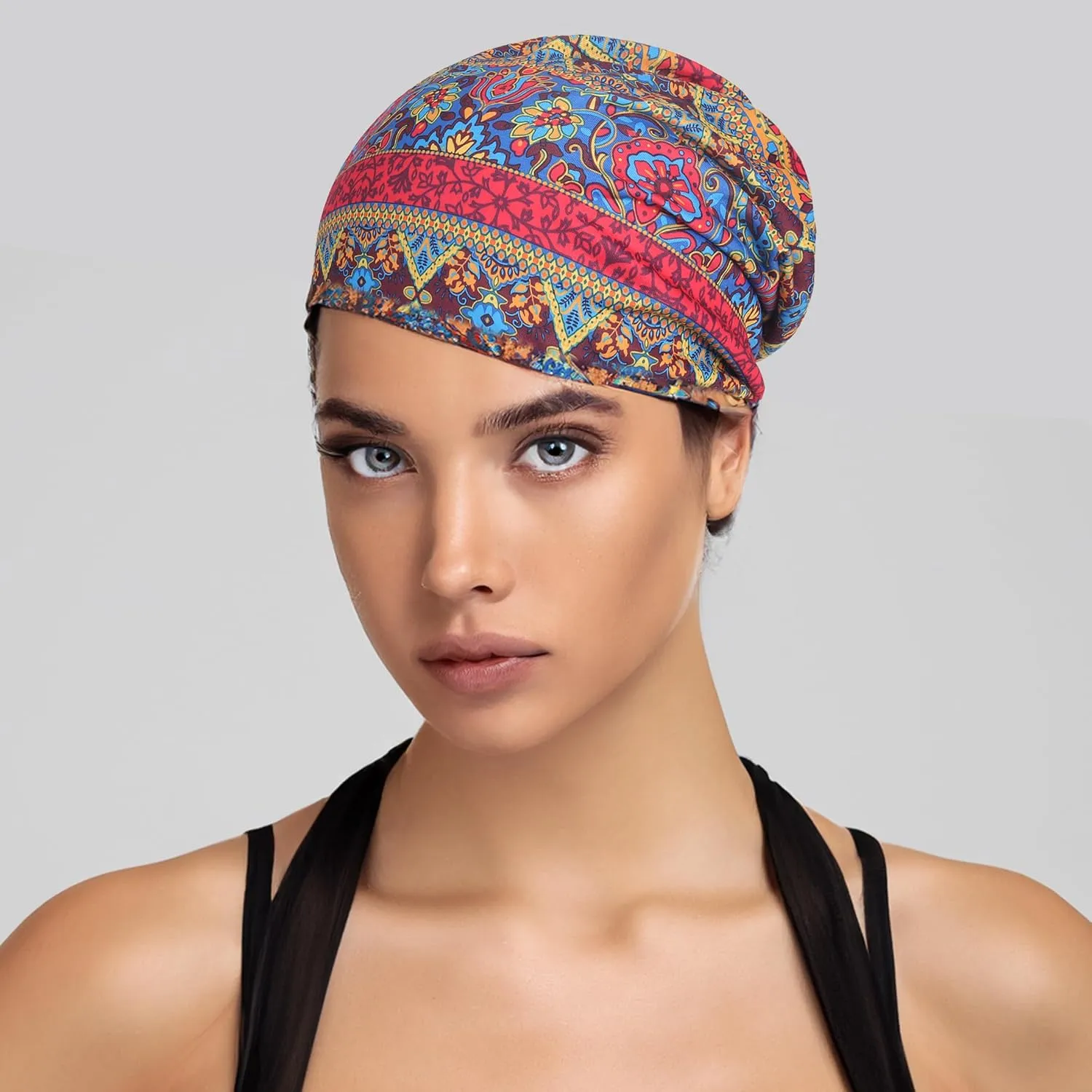 Jemis Skullies Beanies Thin Bonnet Chemo Hat Cap Infinity Scarf