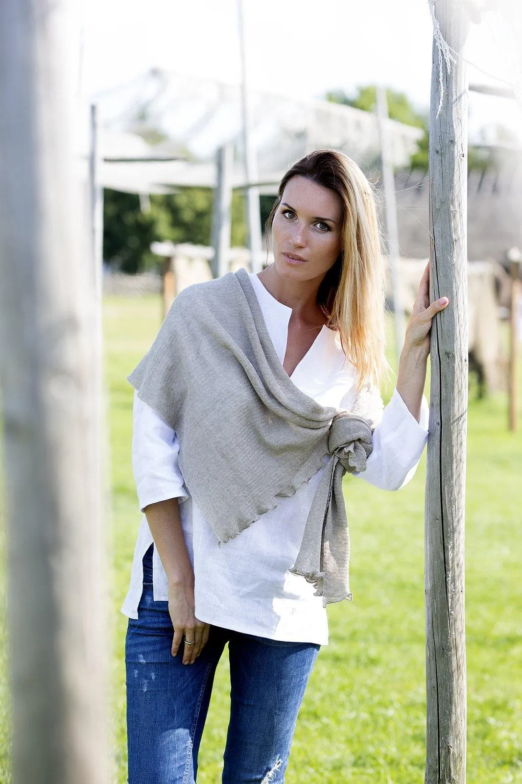Äksi linen scarf