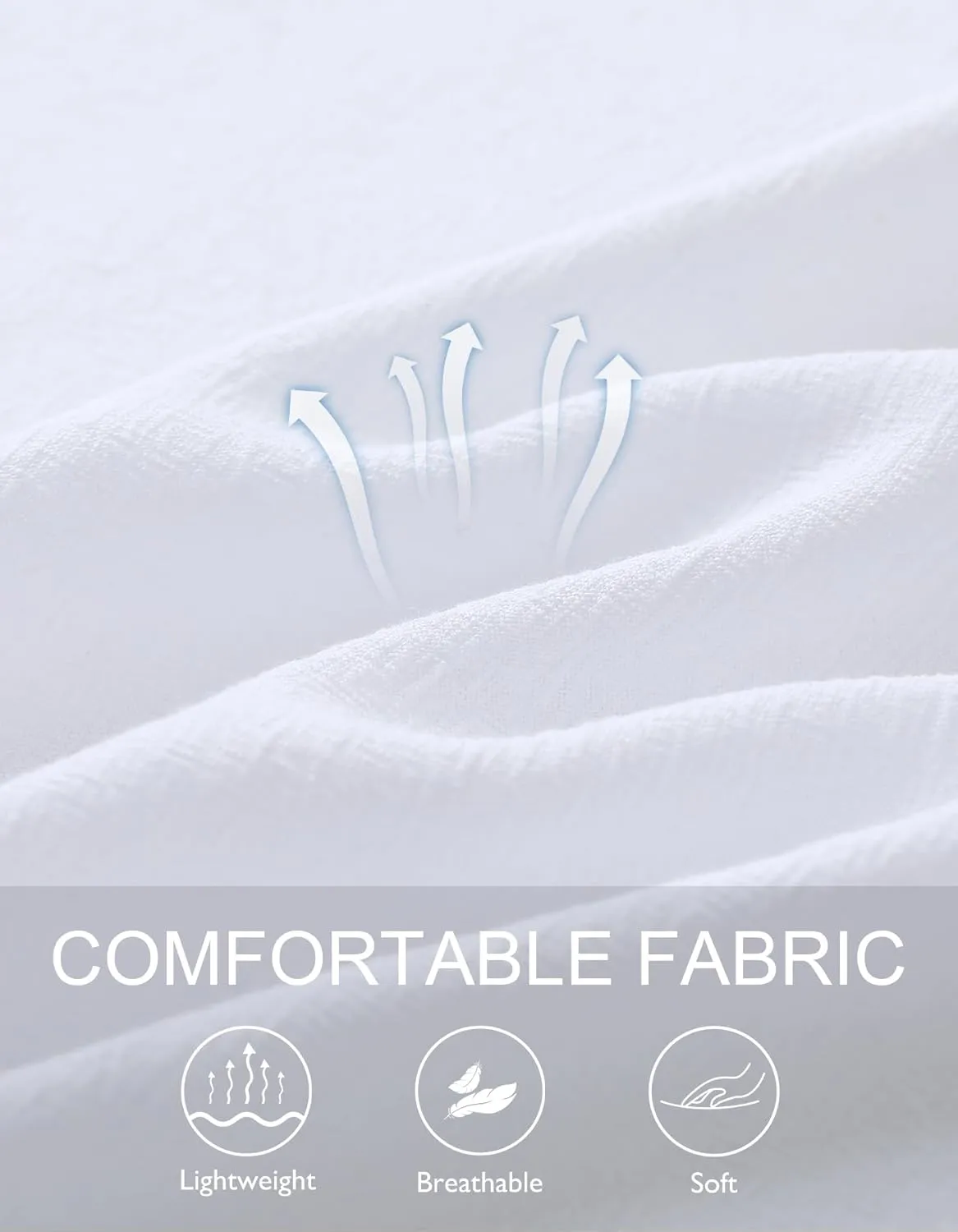 Libin Men's Linen Pants Elastic Waist Lightweight Casual Pants Comfy Summer Beach Travel Lounge Trousers with Pockets