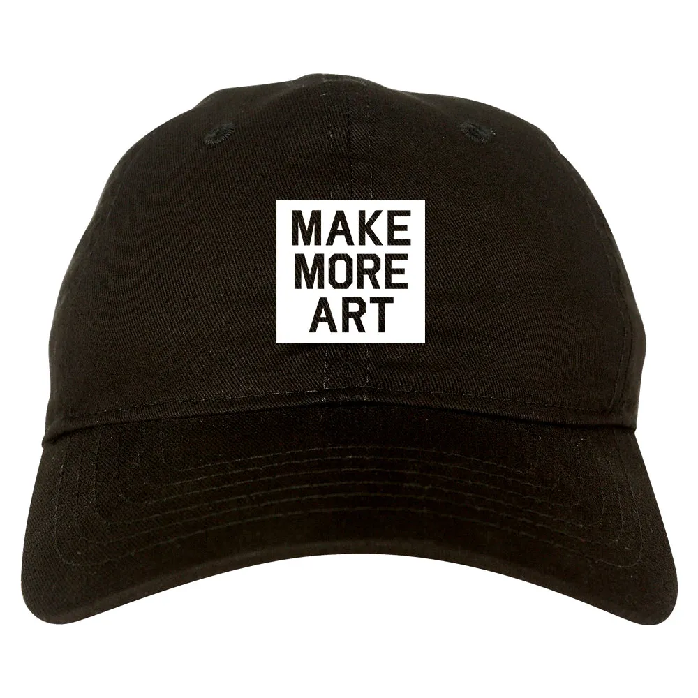 Make More Art Mens Dad Hat