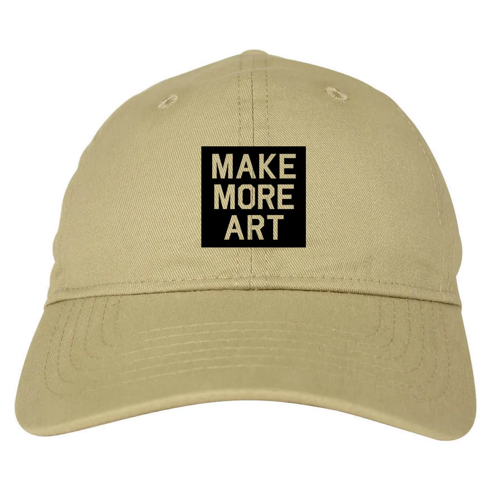 Make More Art Mens Dad Hat