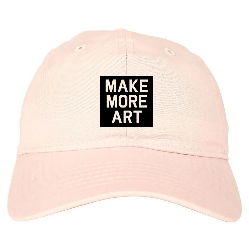 Make More Art Mens Dad Hat
