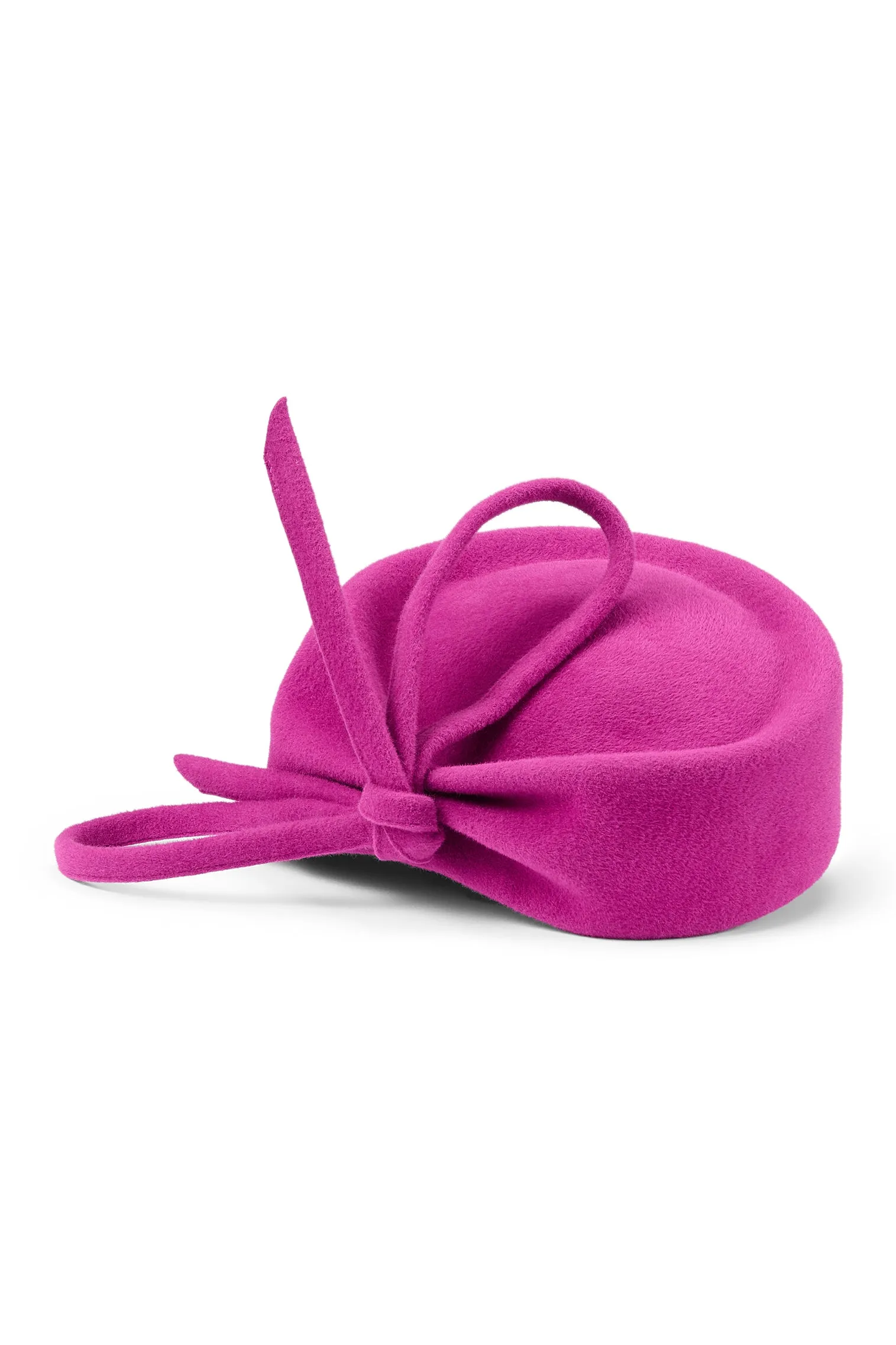 Mayfair Magenta Pink Pillbox Hat