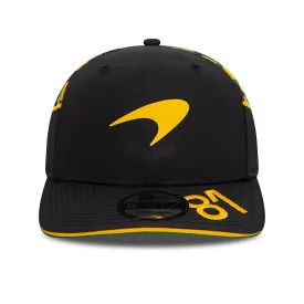 McLaren cap, New Era, Oscar Piastri, 9FIFTY, Adult, black, 2024