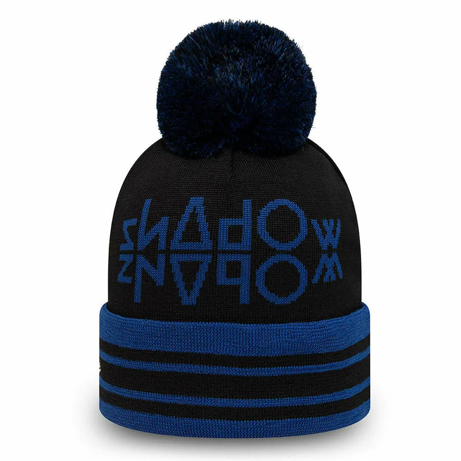 McLaren Shadow eSports Unisex Winter Beanie Pom - Black