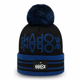 McLaren Shadow eSports Unisex Winter Beanie Pom - Black