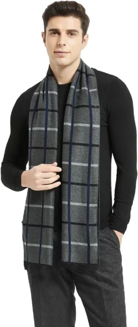 Mens Classic Winter Scarf Cashmere Winter Scarves Long Plain Fashion Formal Soft Scarf for Men