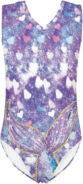 Mumeson Girls One Piece Swimsuits Lightweight V-Neck Swimwear Bathing Suits for Little Girls 3-14 Years