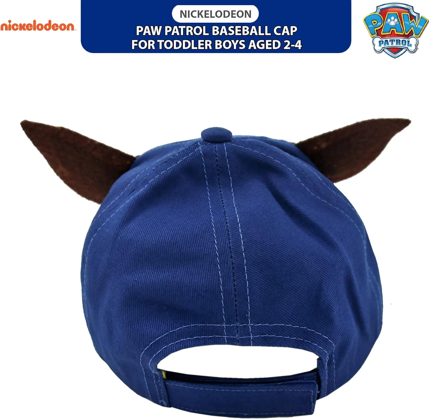 Nickelodeon Baseball Cap, Paw Patrol Marshall Adjustable Toddler 2-4 Or Boy Hats for Kids Ages 4-7