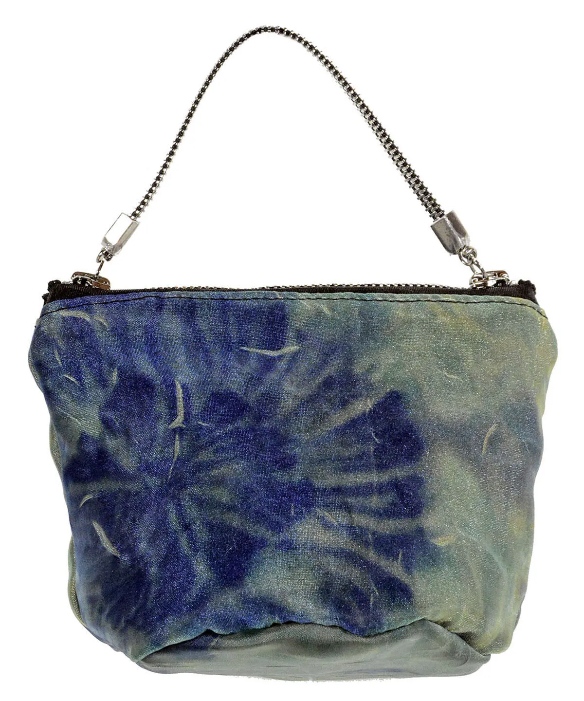 Organza Gift Set - Handkerchief Scarf and Ibiza Bag in Agave Coastal Garden