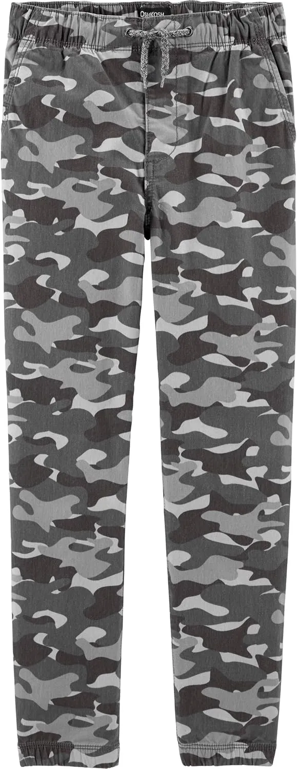 OSHKOSH B'GOSH Boys' Pull-on Twill Joggers