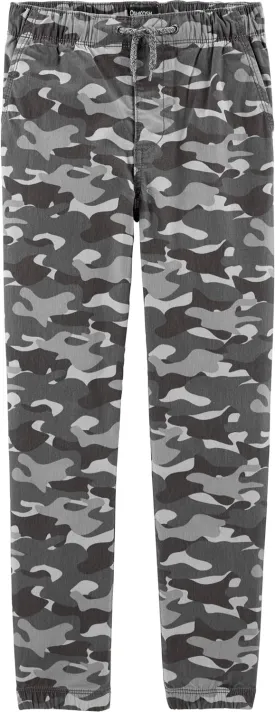 OSHKOSH B'GOSH Boys' Pull-on Twill Joggers