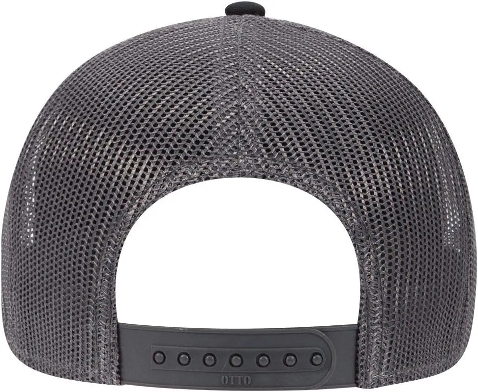 OTTO 6 Panel Low Profile Contrast Vertical Mesh Back Cap