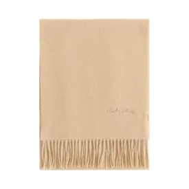 "Lost in Warmth" Classic Cashmere Scarf - Camel