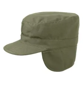 Rothco G.I. Type Combat Caps With Flaps / Olive Drab