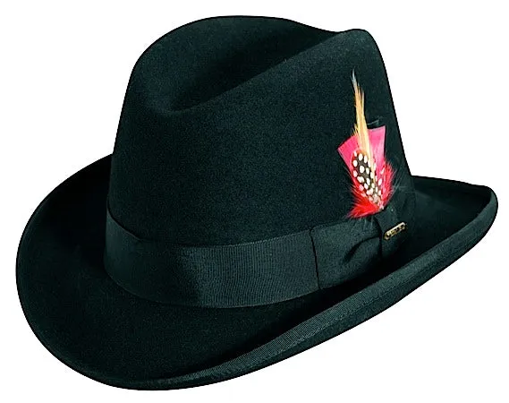 Scala 2X Godfather Felt Fedora