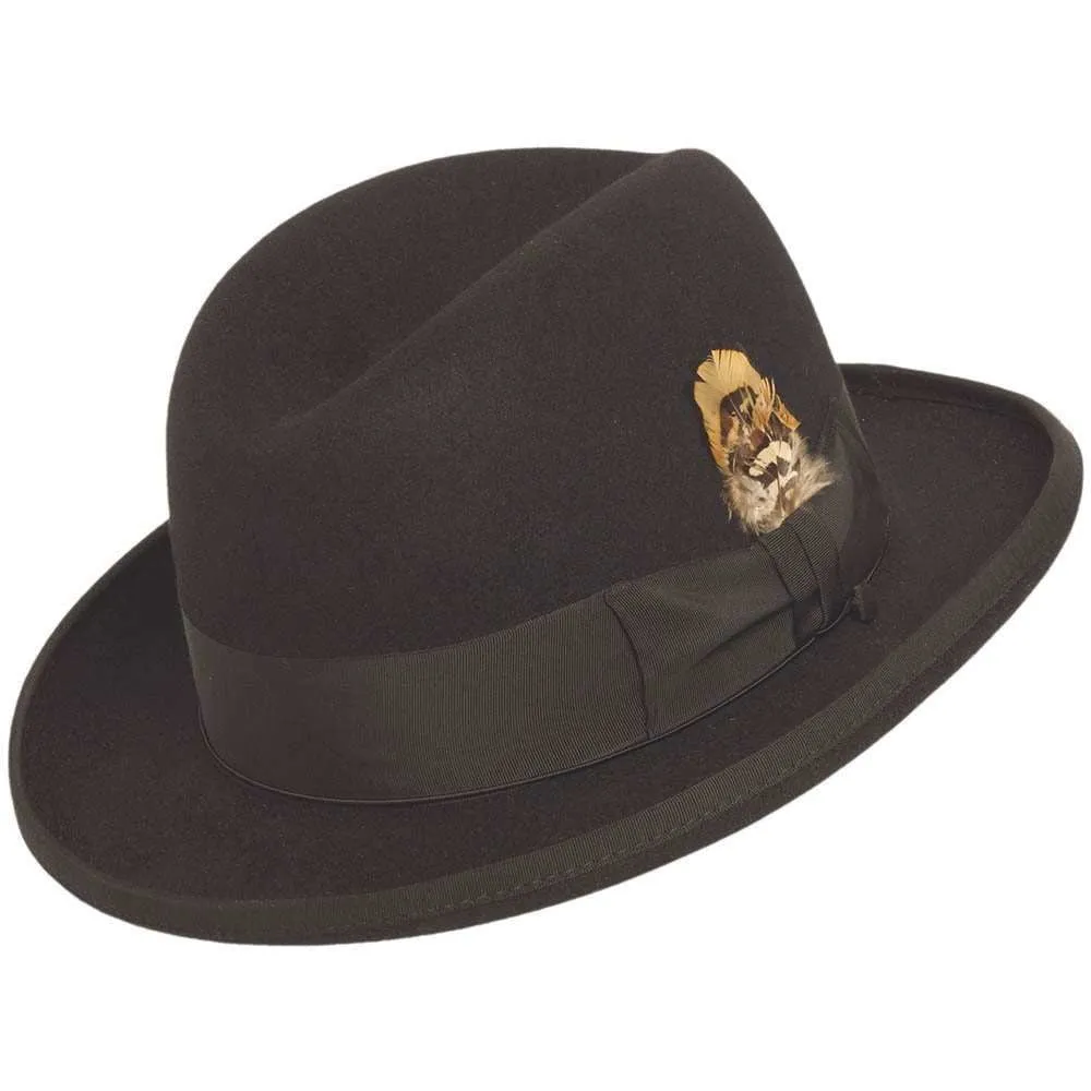 Selentino Smooth Fur Felt Homburg