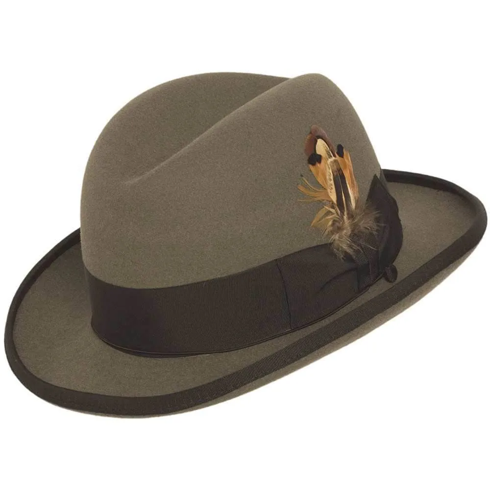 Selentino Smooth Fur Felt Homburg