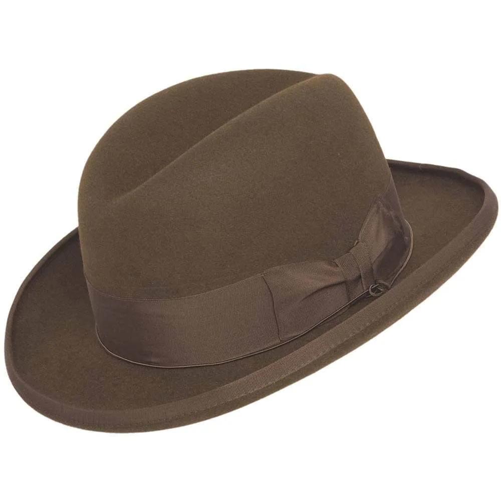 Selentino Smooth Fur Felt Homburg