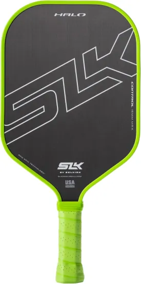 Selkirk Sport SLK Halo Raw Carbon Fiber Pickleball Paddle | Designed in The USA | Choose from The T700 Raw Carbon Fiber Power, The 18k Ultraweave Control, or The Kevlar Linkweave Thermoformed Pro