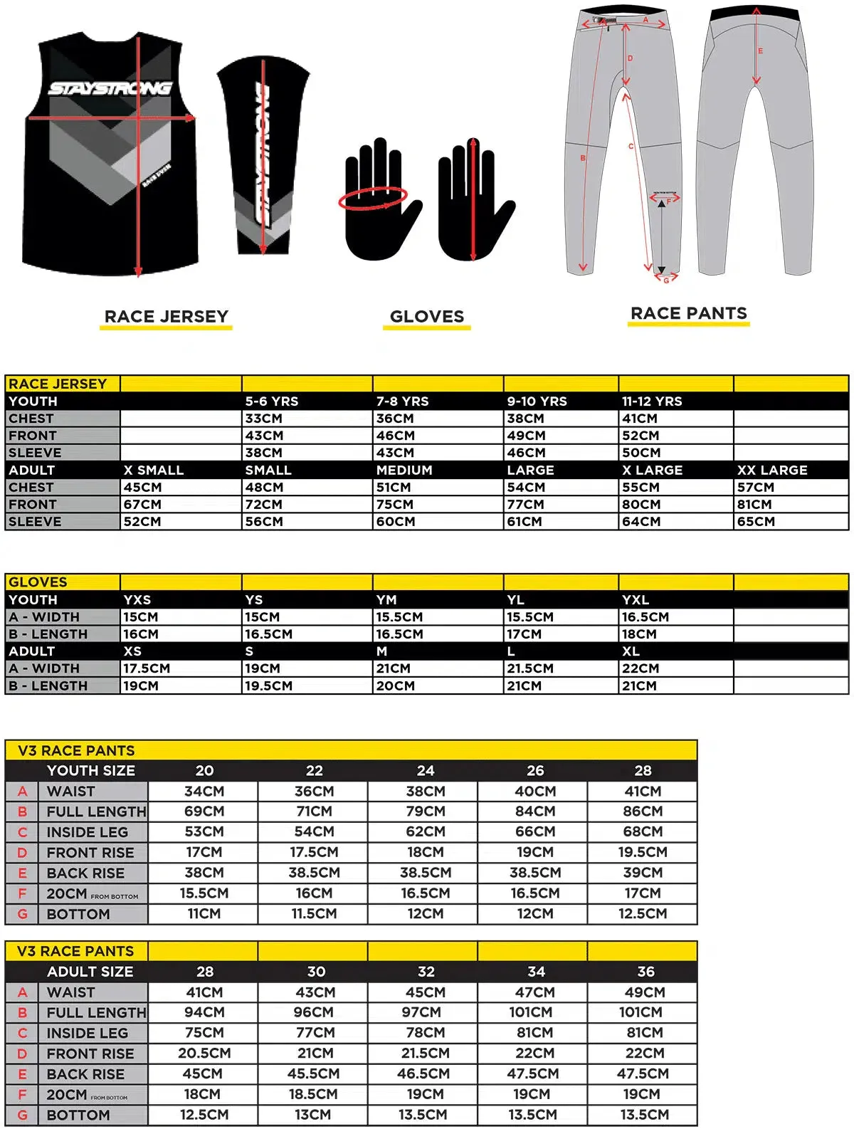 Stay Strong For Life Glove (Adult)