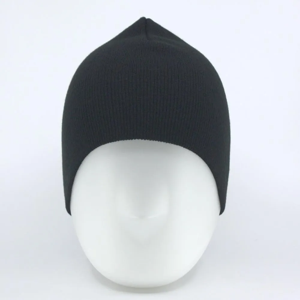 The Vintage Year Plain Sports Knit Radar Winter Beanie Skull Cap