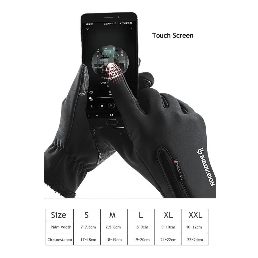 Thermal Waterproof Touch Screen Gloves