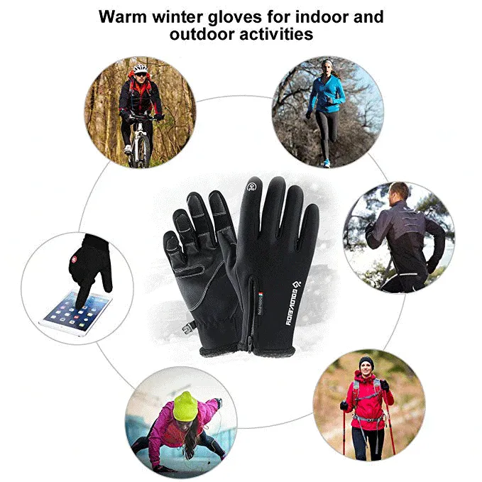 Thermal Waterproof Touch Screen Gloves