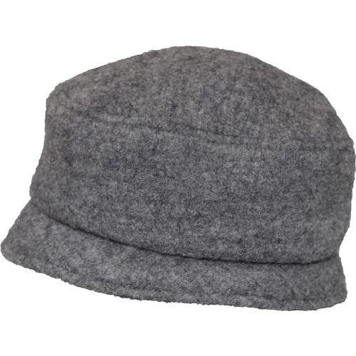 Tilburg Boiled Wool Stroll Pillbox Hat