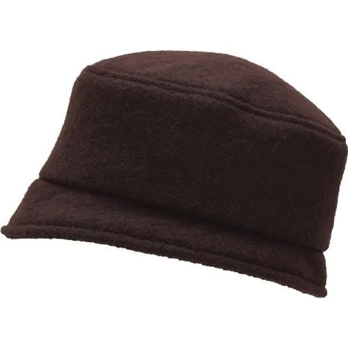 Tilburg Boiled Wool Stroll Pillbox Hat