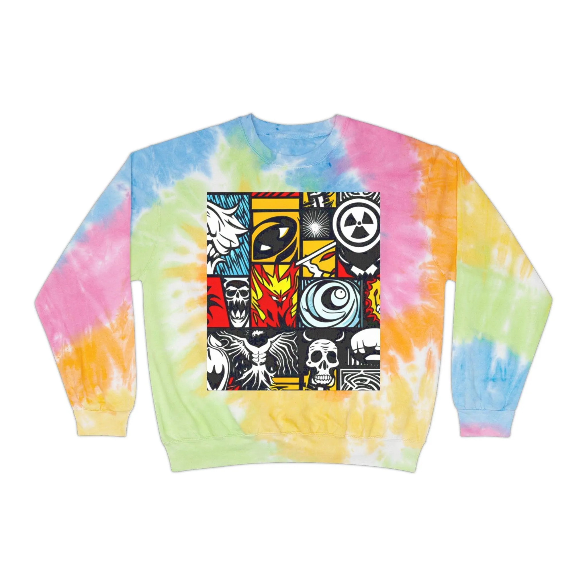 Tri-balls Unisex Tie-Dye Sweatshirt