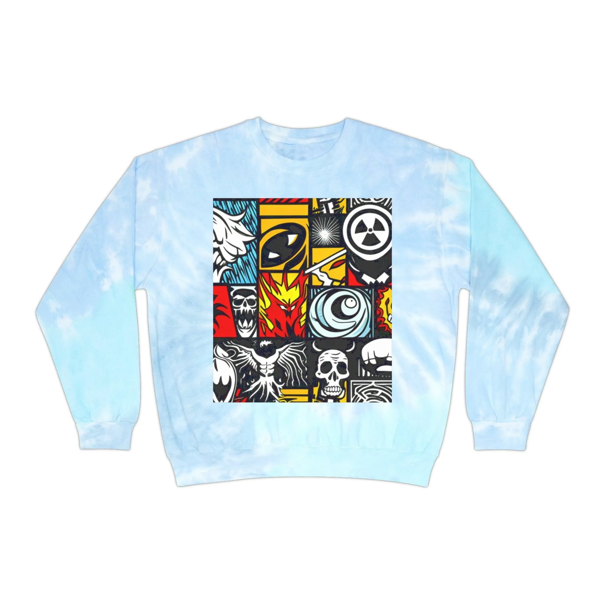 Tri-balls Unisex Tie-Dye Sweatshirt