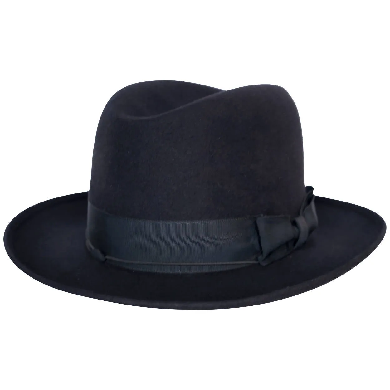 Vintage 1930s Mens Homburg Fedora Hat Morgan Imperial Canada Size M