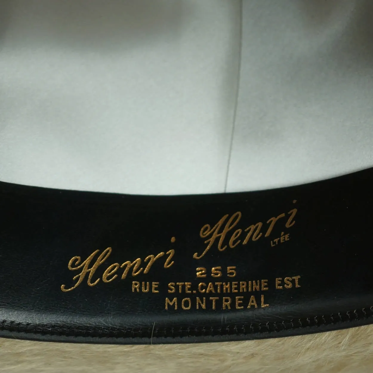 Vintage 60s Stetson Twenty Five Fedora Homburg Hat Canadian Beaver Plush Small