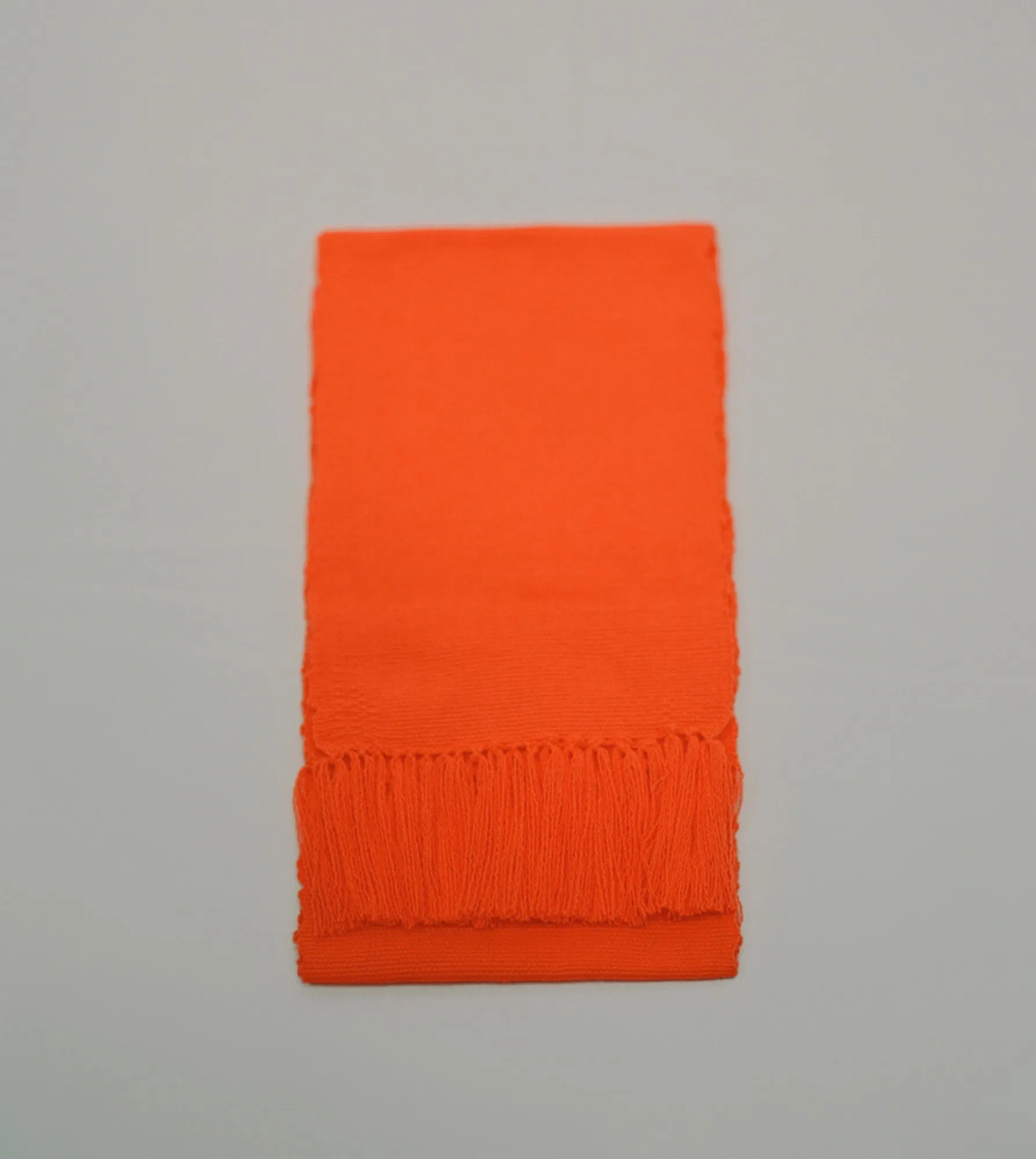Woven Scarf - Fluo Orange