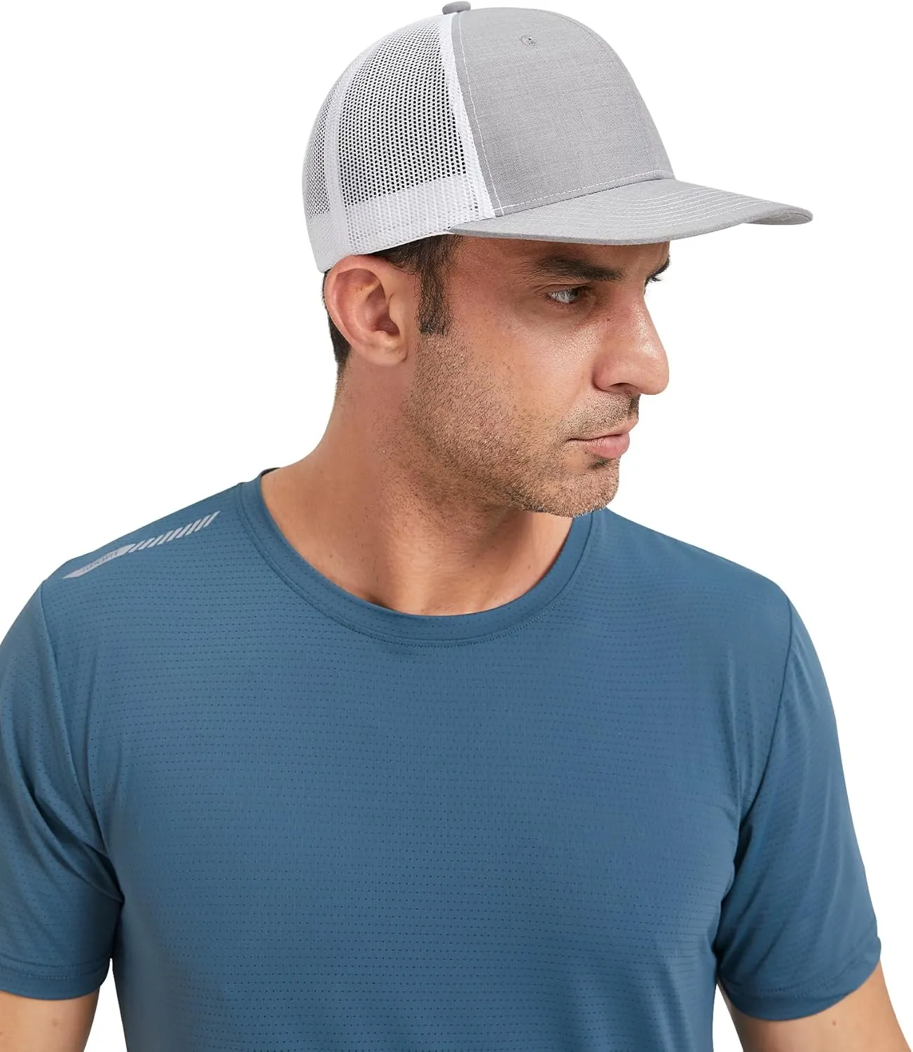 Zylioo Oversize XXL/XL Trucker Hats, Large Snapback Mesh Cap,Cool Summer Cap for Big Heads,Gaint 2 Tone Travel Cap